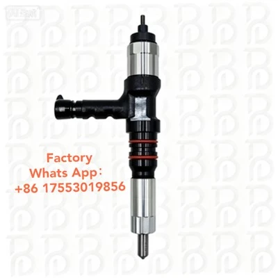 Injektor Bahan Bakar Pabrik Nyata 095000-6140 Untuk SAA6D140E PC800-8